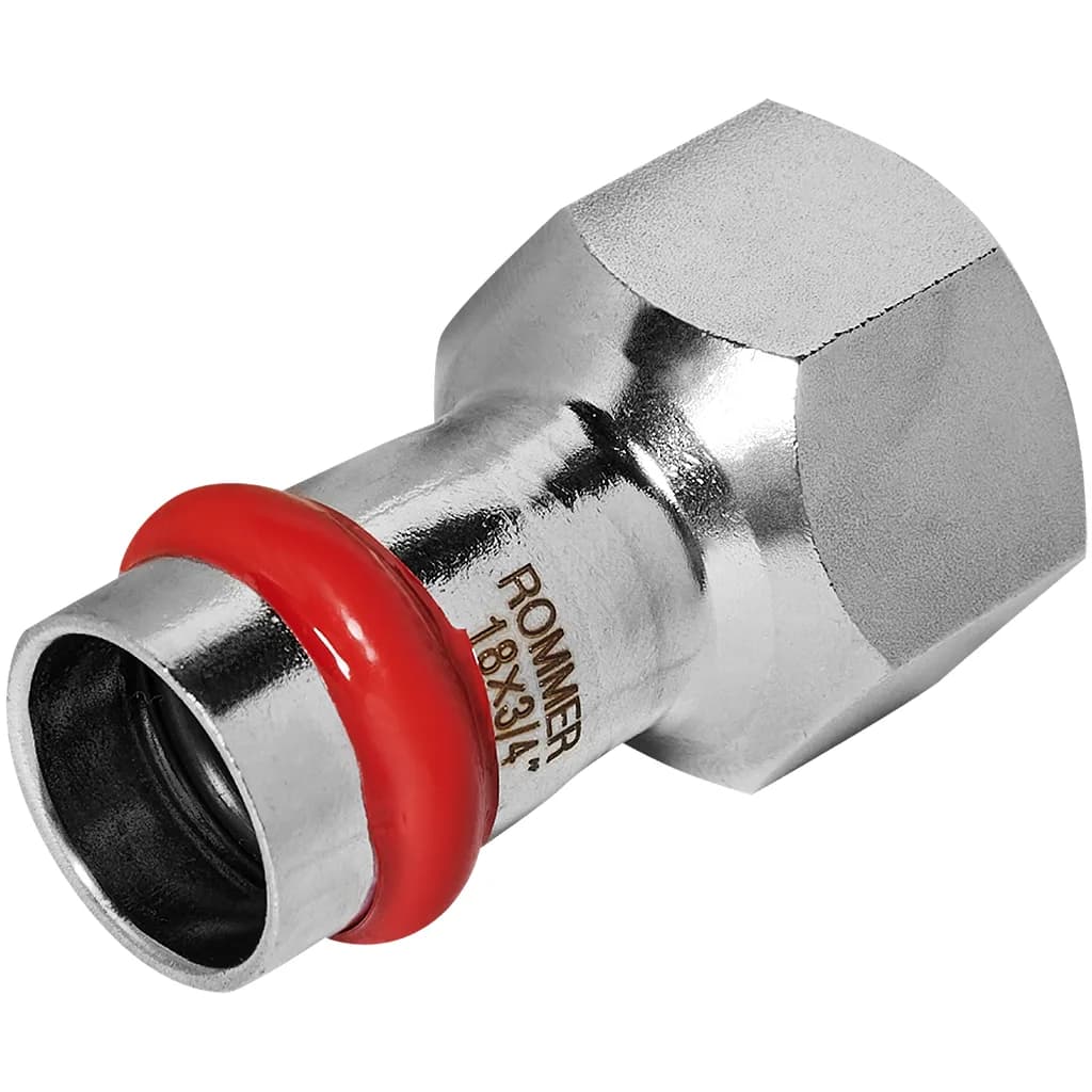 *RSS-0022-001834 ROMMER Переходник ВПр-ВР, 18х3/4, из нержавеющей стали прессовой