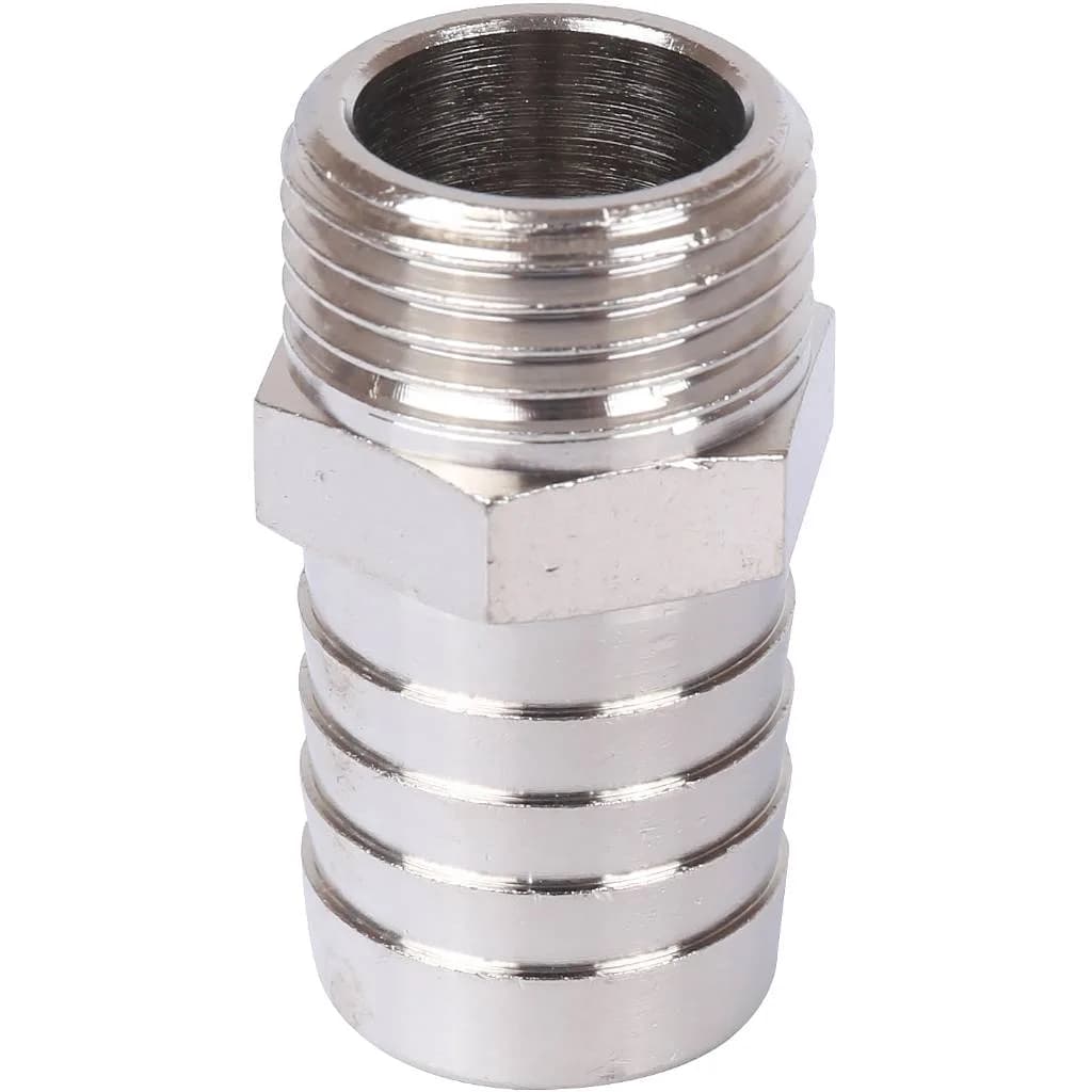 STOUT Штуцер НР никелированный 1/2 x20 (2600D9N042000B)