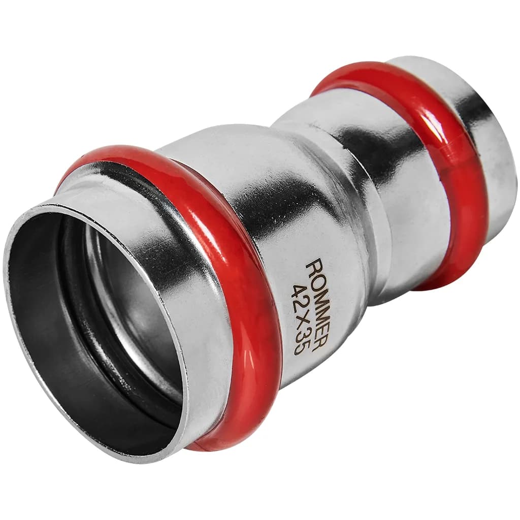 *RSS-0018-004235 ROMMER Муфта переходная ВПр, 42х35, из нержавеющей стали прессовой