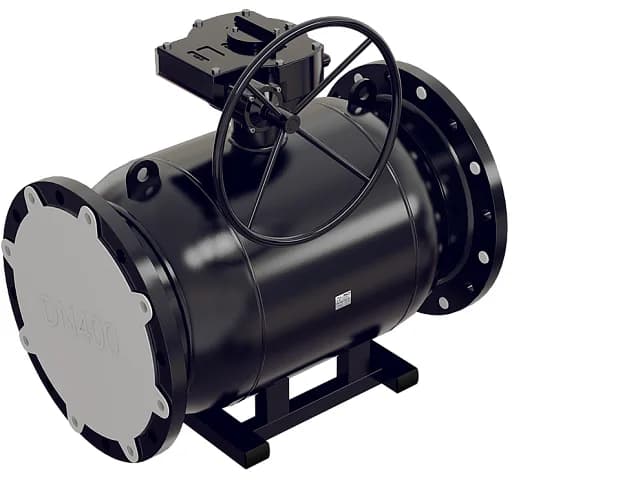 ALSO Кран шаровой ALSO КШФ Ду300 Ру 1,6 МПа из Ст.20 с редуктором