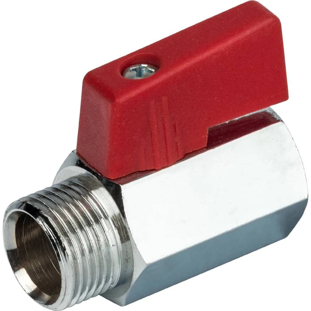 *SVB-0022-000010 STOUT 3/8 Кран шаровой мини, муфта/резьба