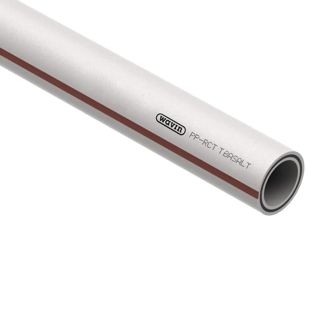 Ekoplastik труба 32x4,4 PP-RCT армированная базальтовым волокном FIBER BASALT PLUS S3,2/SDR7,4/PN28 серая (4м)