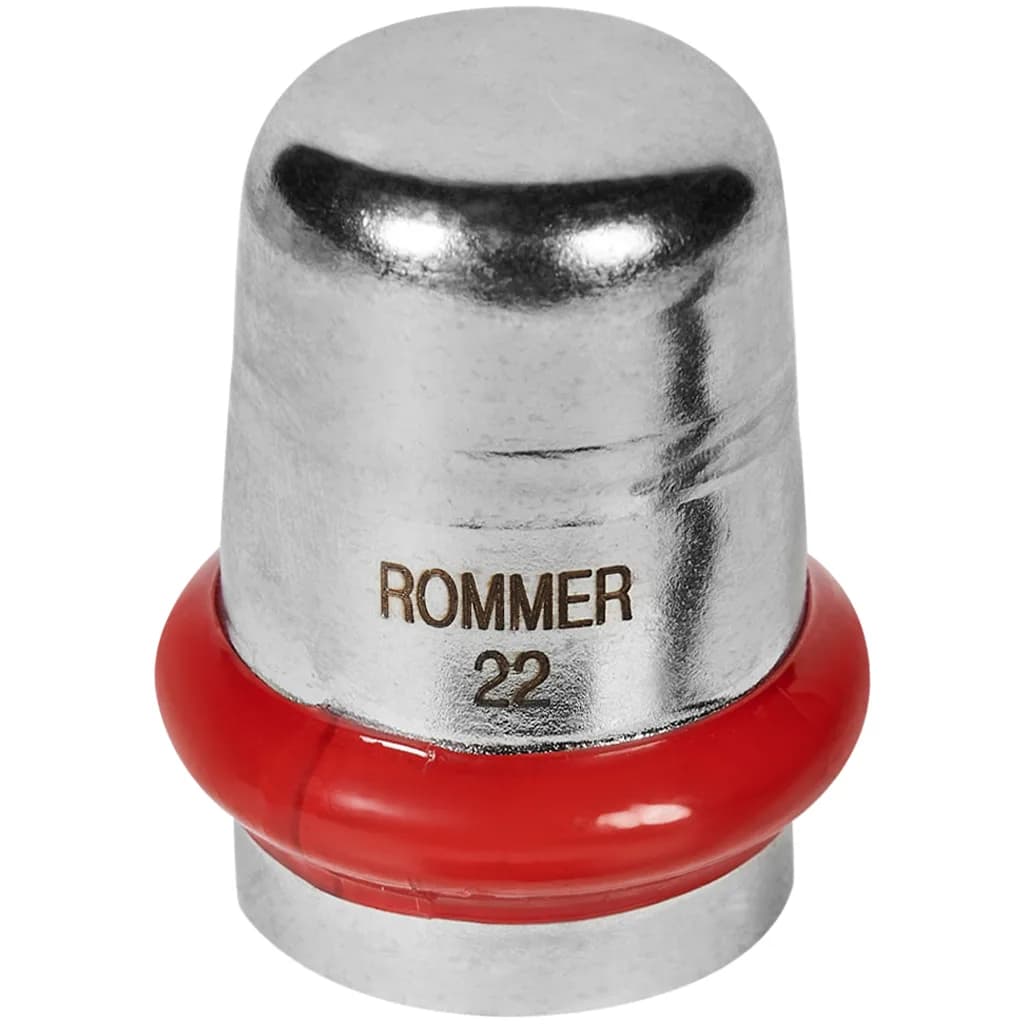 *RSS-0025-000022 ROMMER Заглушка ВПр, 22, из нержавеющей стали прессовой