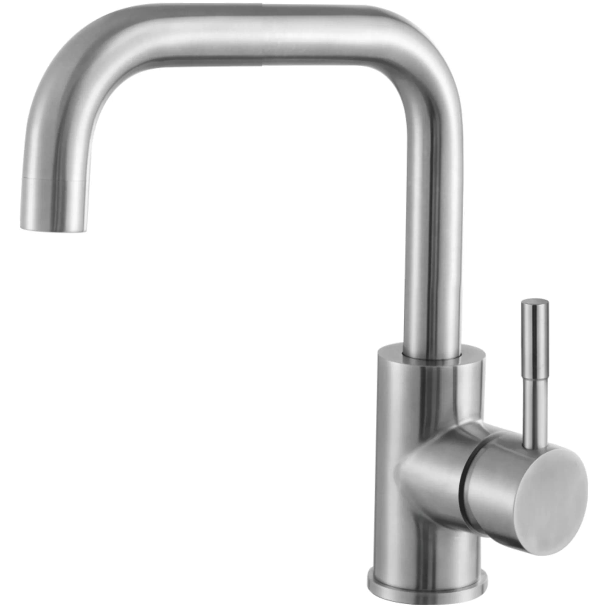 Смеситель для кухни Haiba HB 72304-4, сталь