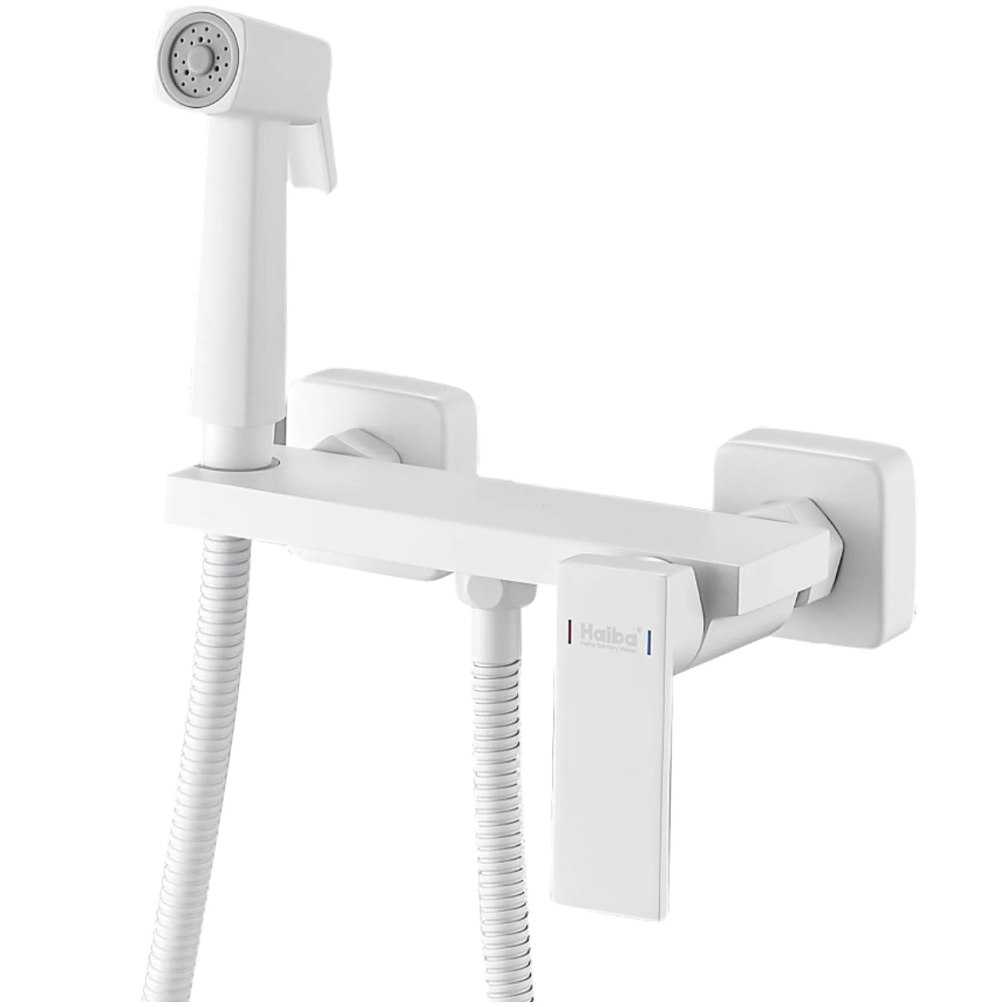 Смеситель с гигиеническим душем Haiba HB 5517-8