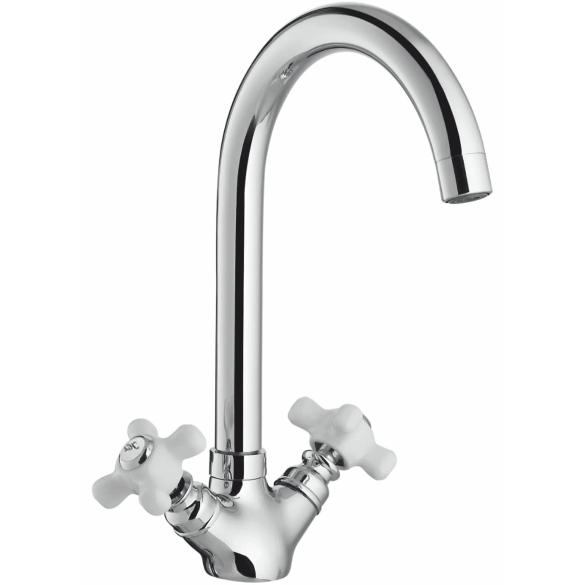 Смеситель для кухни Haiba HB 4118, хром