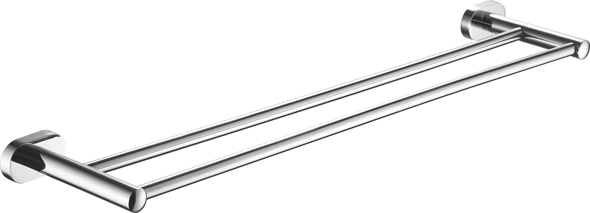 Держатель для полотенец, двойной, нержавеющая сталь, хром B90009