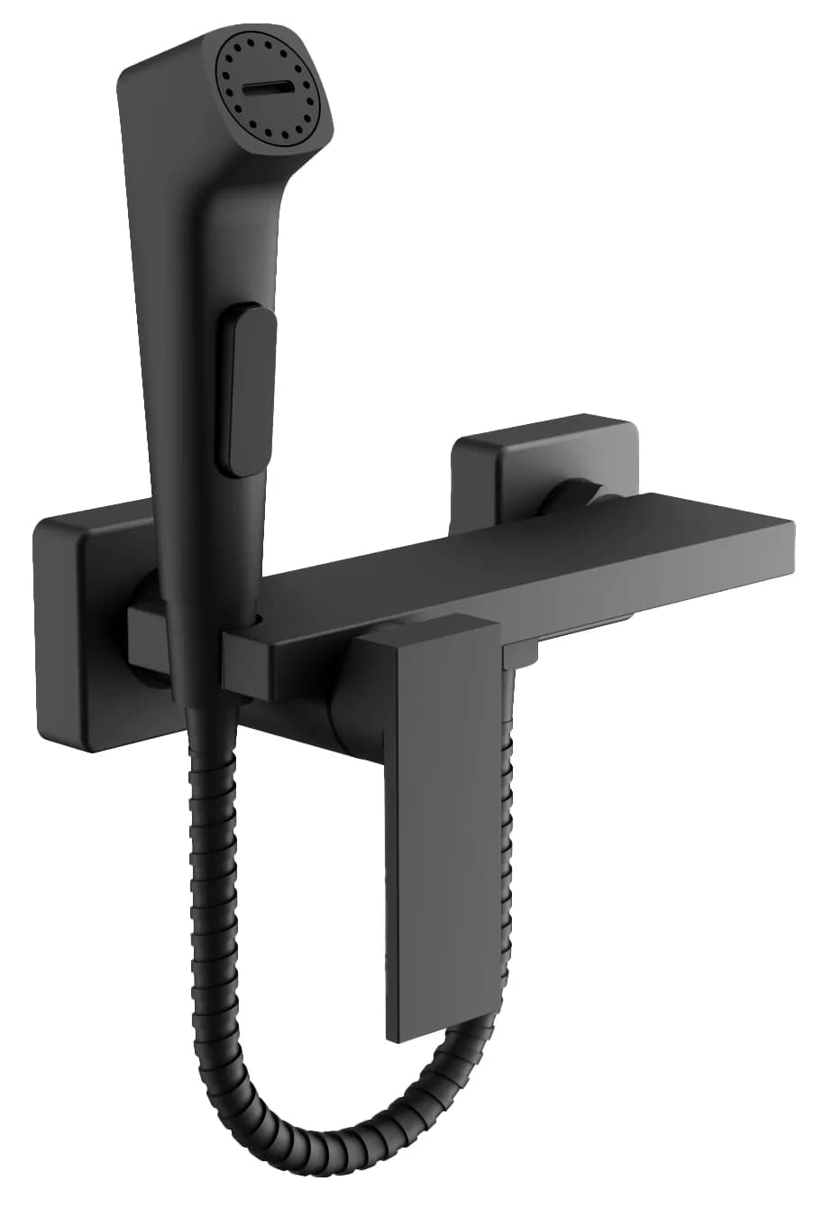 Смеситель с гигиенической лейкой Черный B55653-7