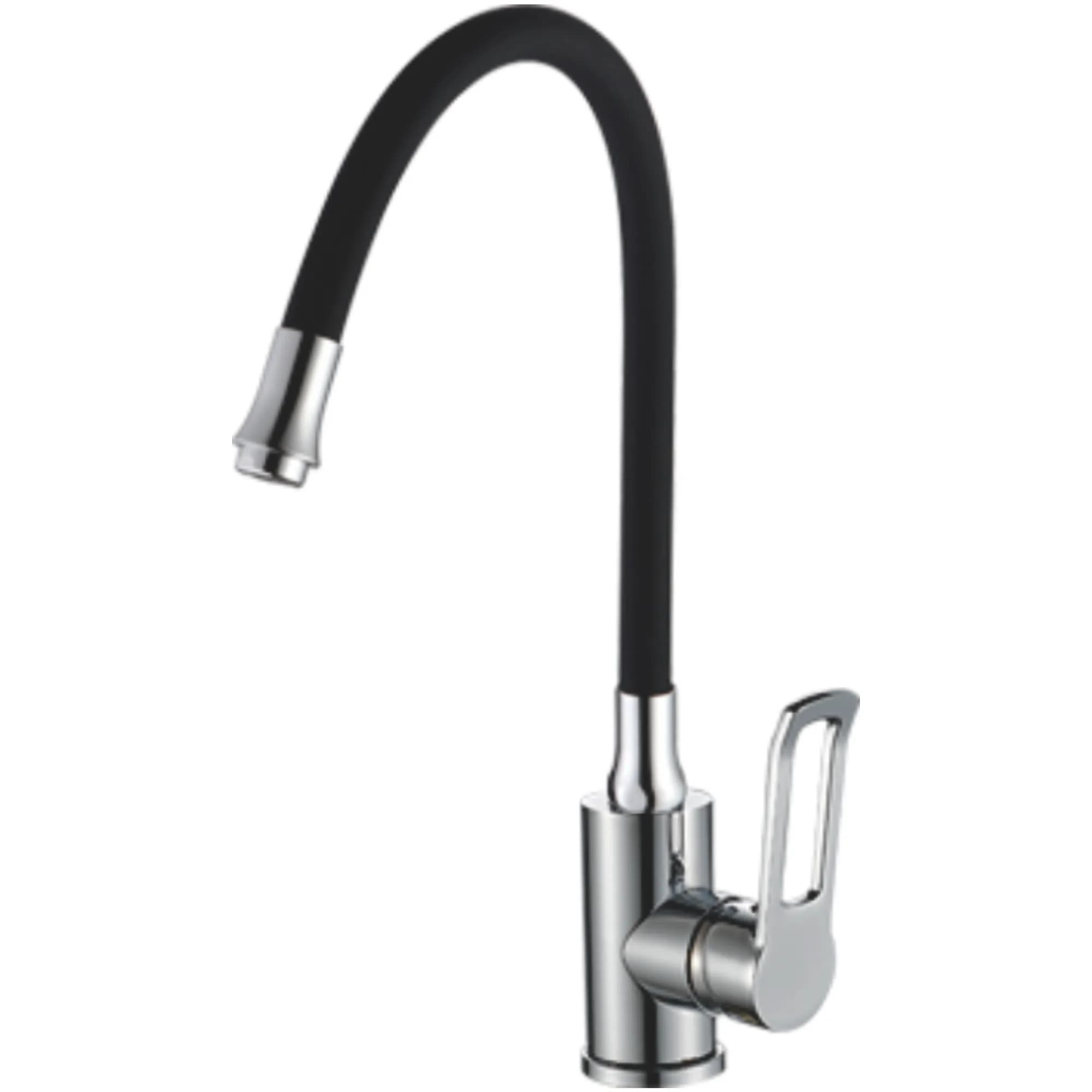 Силиконовый Гибкий излив (черный) HB 7179-7