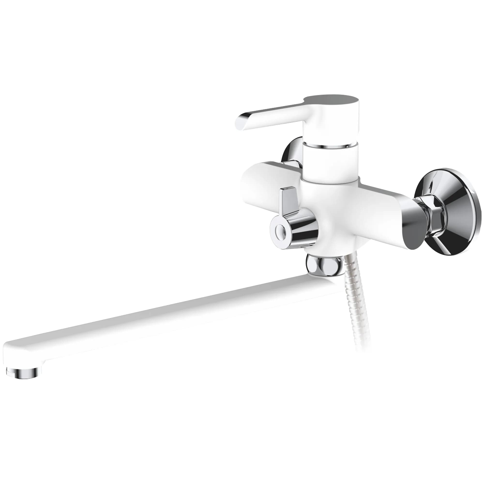 Смеситель для ванны Haiba HB 22805-8, белый