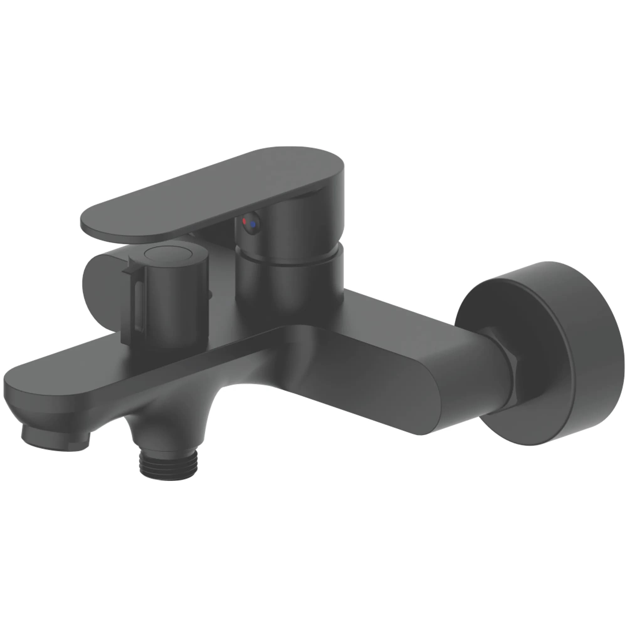 Смеситель для ванны Haiba HB 60590-7, черный