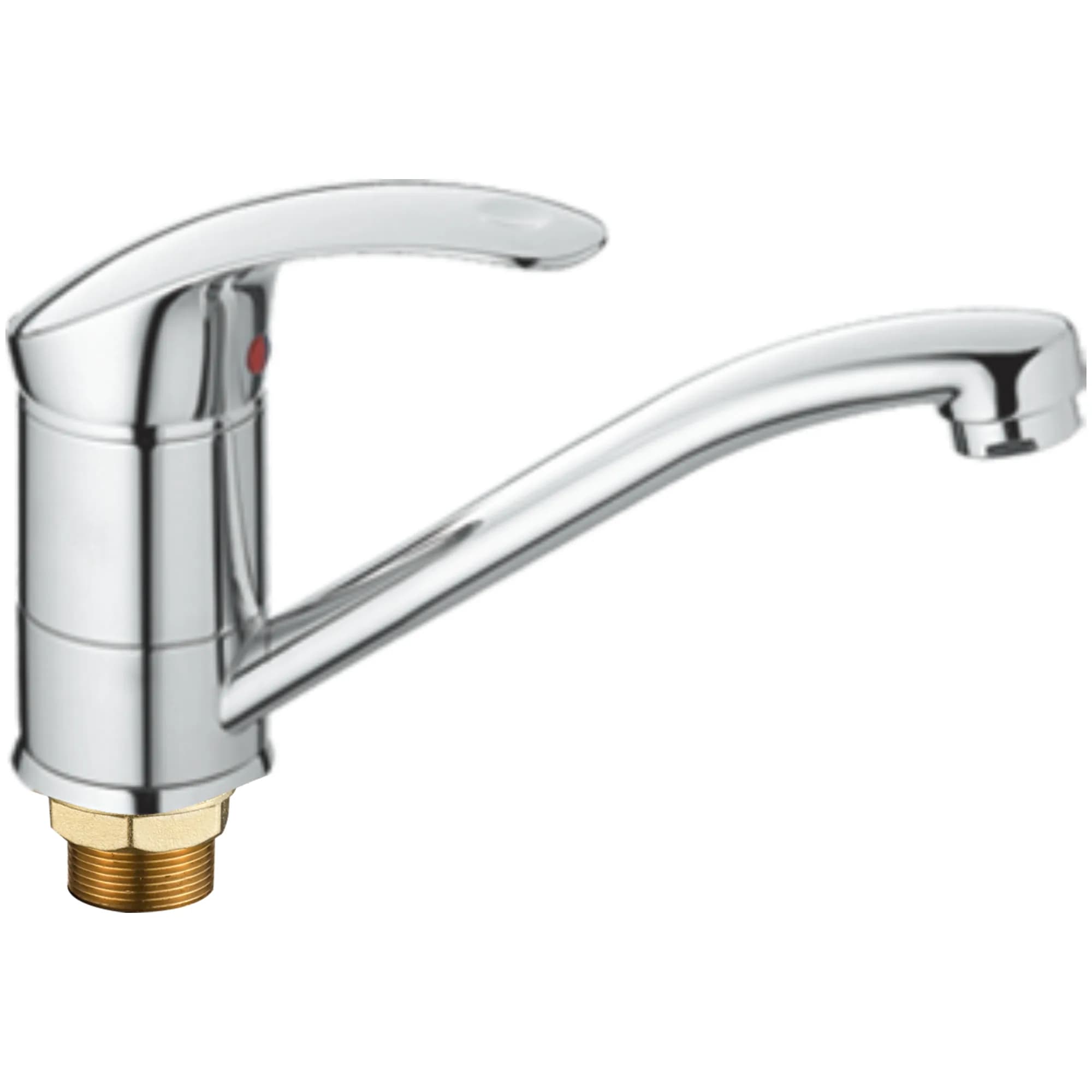 Смеситель для кухни Haiba HB 4521-2, хром