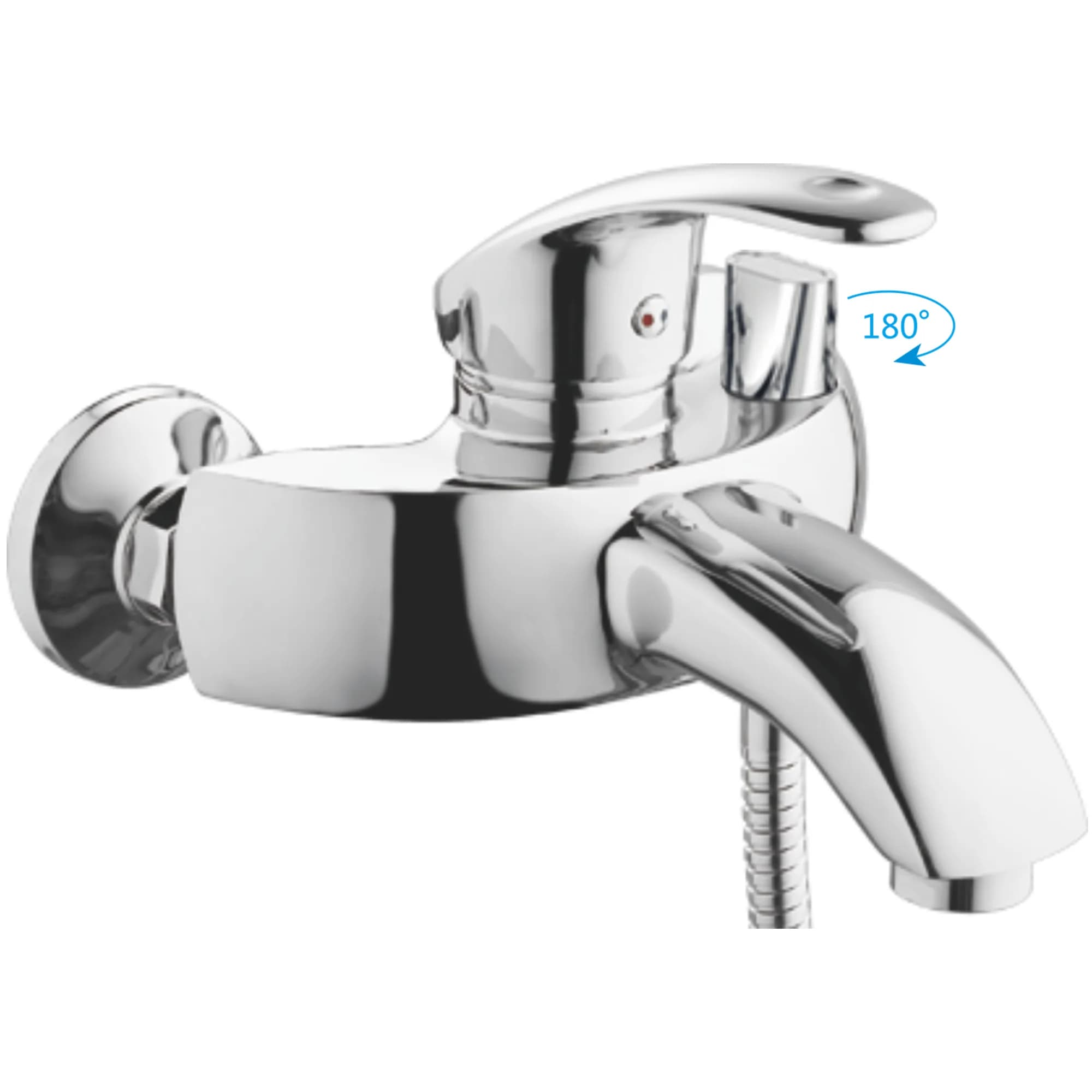Смеситель для ванны Haiba HB 3221, хром