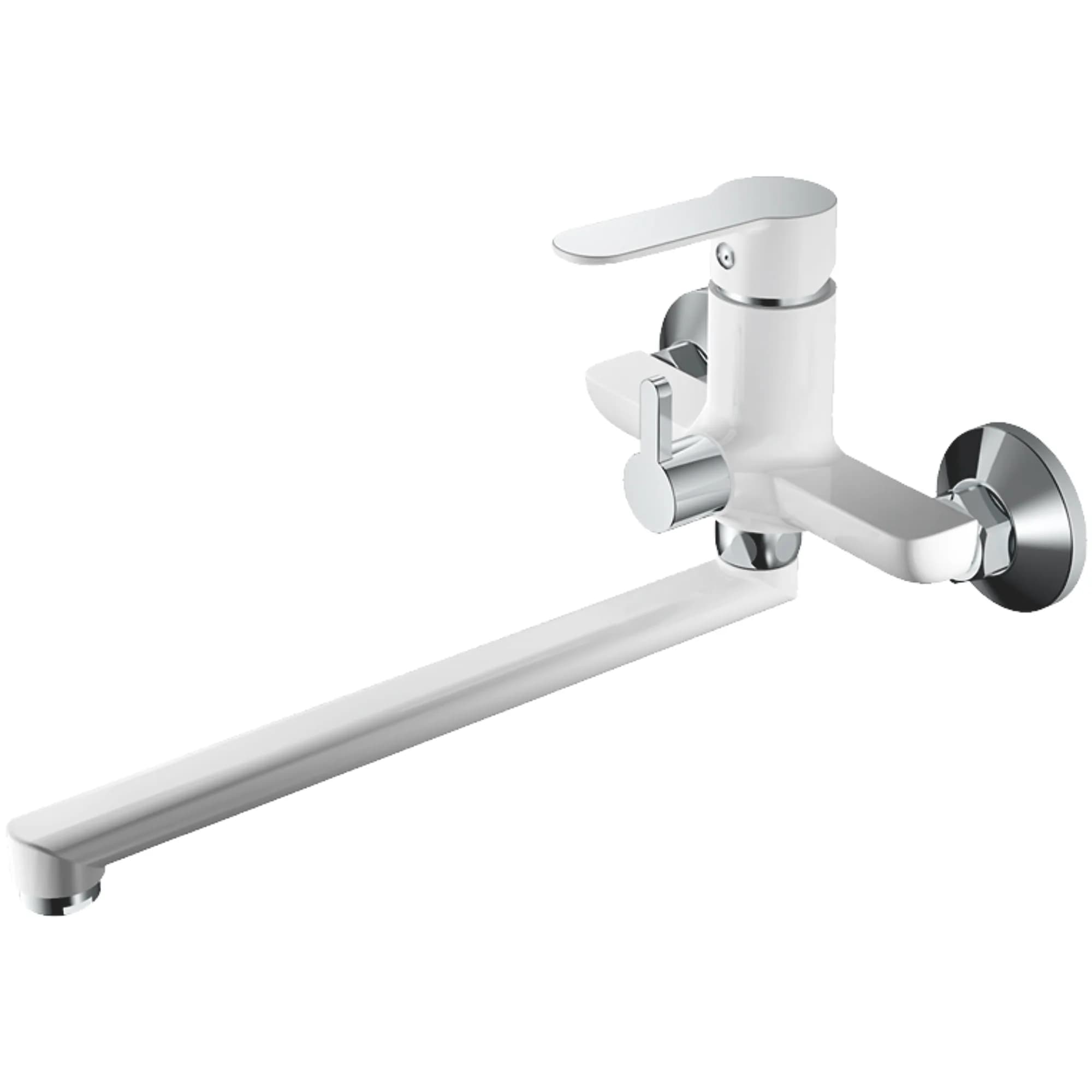 Смеситель для ванны Haiba HB 22557-8, белый