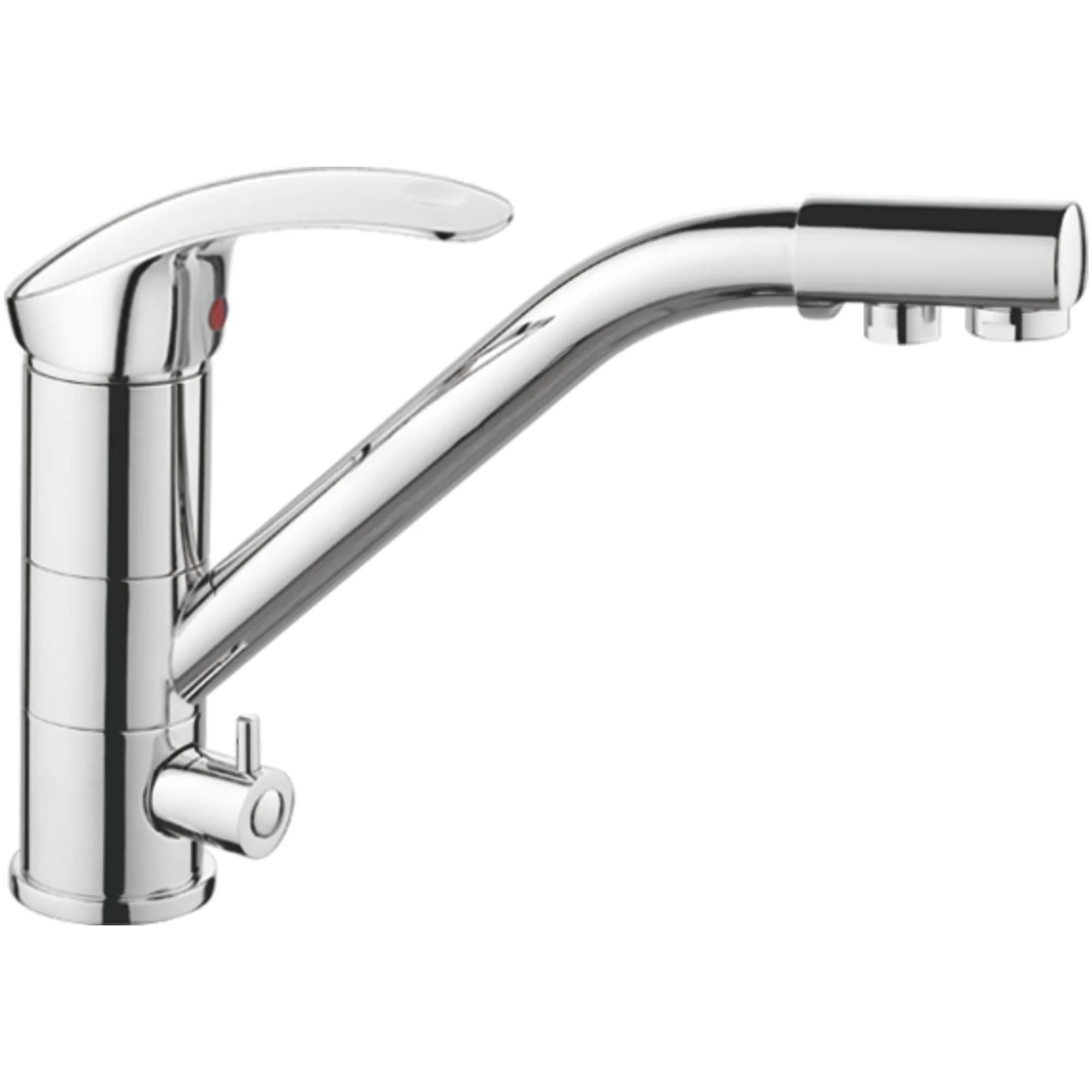 Смеситель для кухни Haiba HB 4321, хром