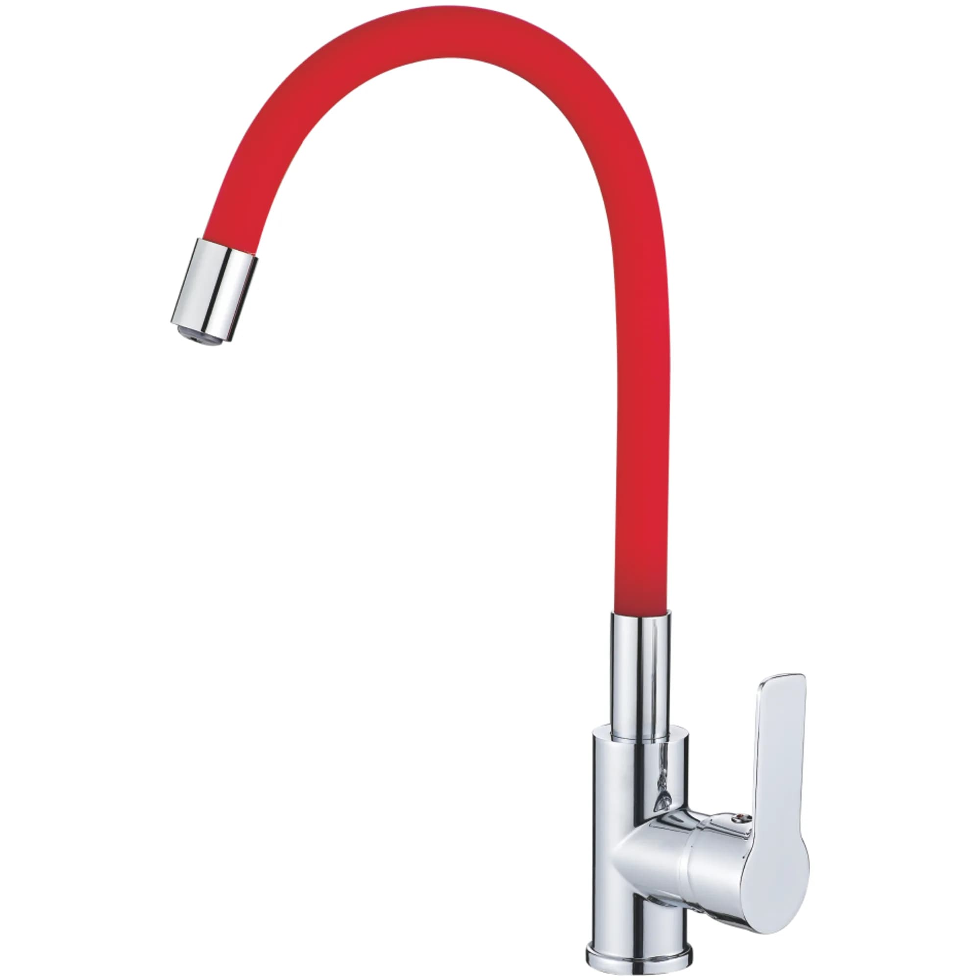 Смеситель для кухни Haiba HB 70112-6, красный