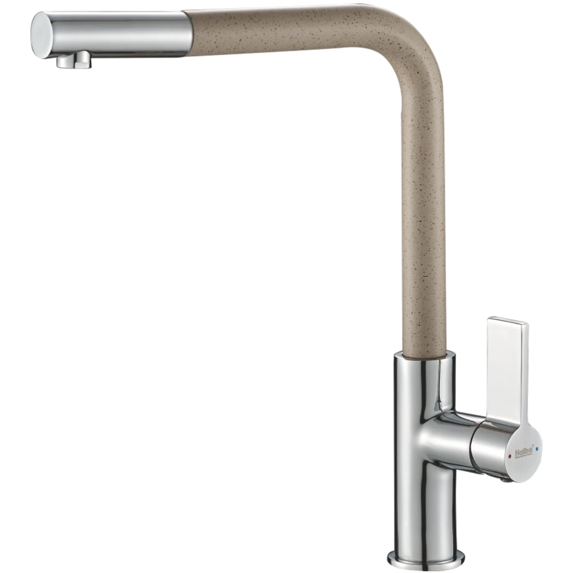 Смеситель для кухни Haiba HB 70501-14, бежевый