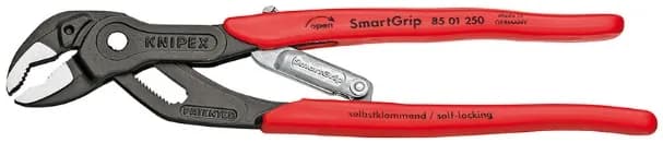 SmartGrip клещи переставные с автоустановкой, зев 32 мм, длина 250 мм, фосфатированные