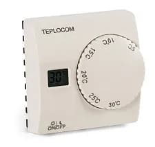 Teplocom Термостат комнатный Teplocom TS-Prog-2AA/8A, проводной, прогр., реле 250В, 8А