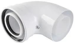 ROMMER RCA-8610-010090 Отвод конденсационный угол 90гр. Ø60/100