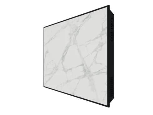 STOUT отопительная панель WHITE STONE SCT 120*60 белый гранит/черный корпус