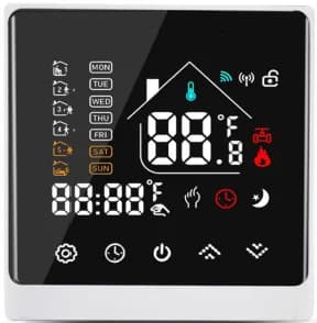 STOUT STE-3002 Терморегулятор теплого пола 16А, белый