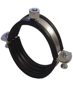 Хомут для труб с гайкой 2"(59-65)