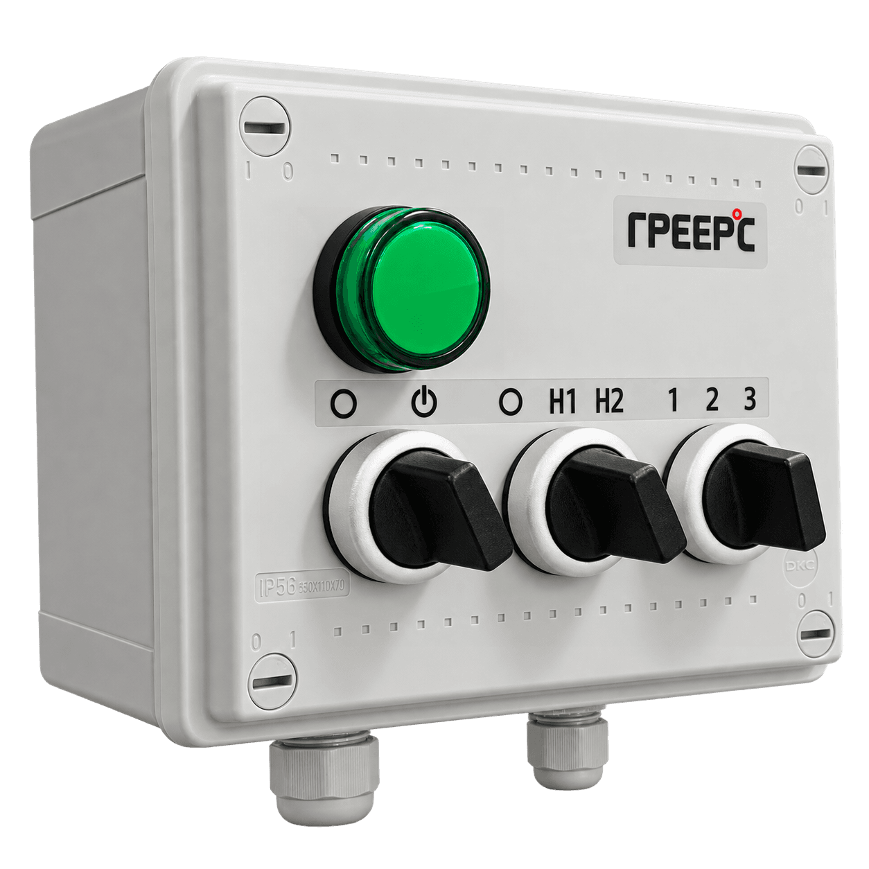 Пульт контроля и управления ПКУ-2 IP54 с выносным термостатом