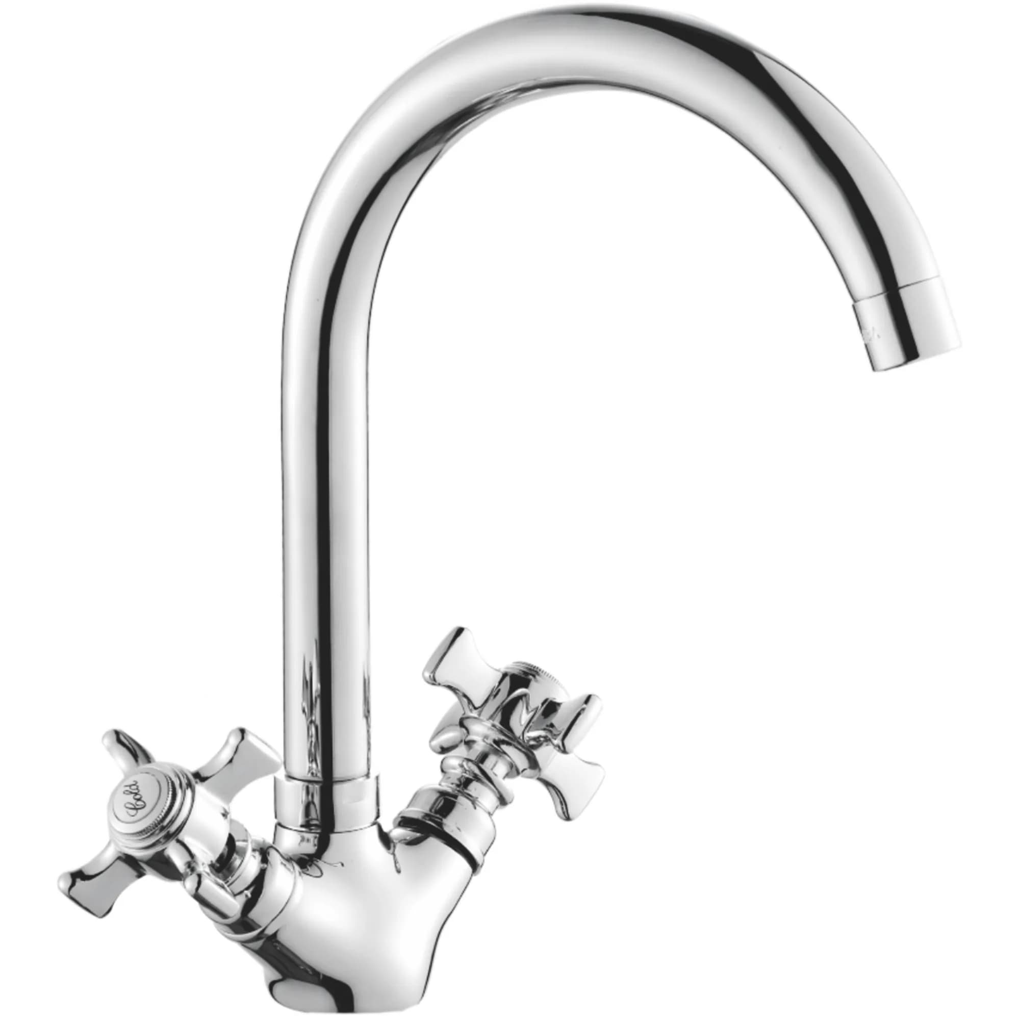 Смеситель для кухни Haiba HB 4624, хром